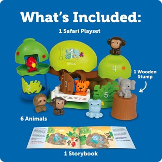 Foto 6 | Foto 6 | Recursos De Aprendizaje De Playset Peeksville Learning Jungle - Venta Internacional.