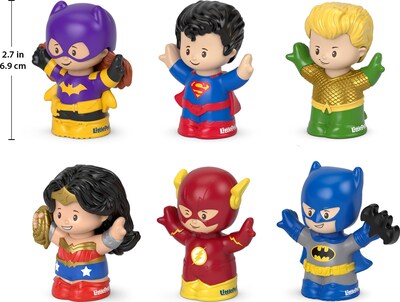 Foto 4 | Foto 4 | Set De Figuras De Juguete Fisher-price Little People Dc Super Friends - Venta Internacional.