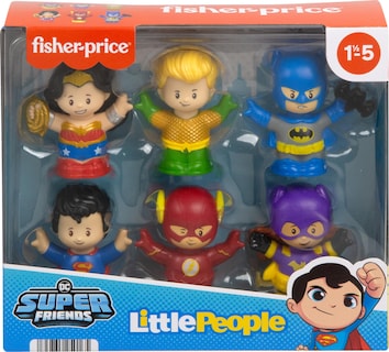 Foto 5 | Foto 5 | Set De Figuras De Juguete Fisher-price Little People Dc Super Friends - Venta Internacional.