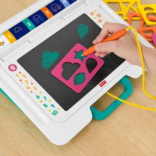 Foto 3 | Foto 3 | Juguete Preescolar Fisher-price Learn & Doodle Desk Para Niños De Más De 3 Años - Venta Internacional.