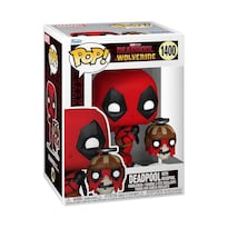 Figura De Acción Funko Pop! Deadpool Y Wolverine Con Headpool - Venta Internacional.