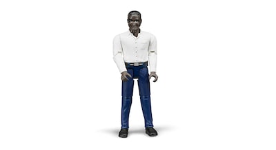 Foto 1 | Foto 1 | Hombre Piel Oscura Jeans Azul Oscuro - Venta Internacional.