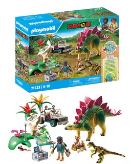Foto 1 | Foto 1 | Campamento De Investigación De Dinosaurios De Playmobil Con 93 Piezas Durante Más De 4 Años - Venta Internacional.