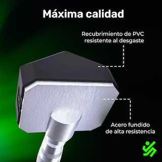 Foto 5 | Foto 5 | 2 Mancuernas 25 Lb 11.3 Kg C/u Kit Set Pesas Hexagonales Pro