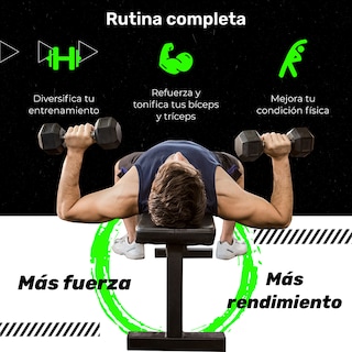 Foto 6 | Foto 6 | 2 Mancuernas 25 Lb 11.3 Kg C/u Kit Set Pesas Hexagonales Pro