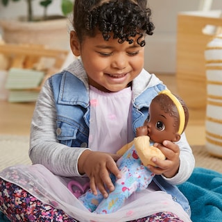 Foto 5 | Foto 5 | Muñeca Baby Alive Soft 'n Cute De Pelo Negro De 28 Cm Para Niños Mayores De 18 Años - Venta Internacional.