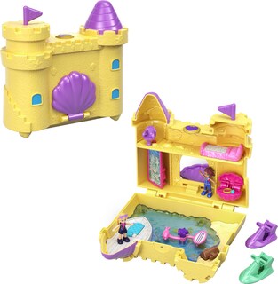 Foto 1 | Foto 1 | Juguete De Viaje Polly Pocket Surf 'n' Sandventure Con 2 Muñecas - Venta Internacional.