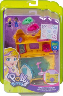 Foto 6 | Foto 6 | Juguete De Viaje Polly Pocket Surf 'n' Sandventure Con 2 Muñecas - Venta Internacional.
