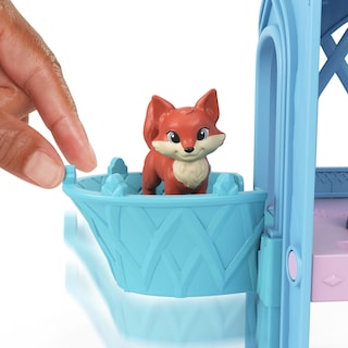 Foto 3 | Foto 3 | Set De Juego Mattel Disney Frozen Elsa Con 10 Áreas De Juego Y 3 Animales - Venta Internacional.