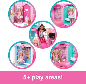 Foto 2 | Foto 2 | Casa De Muñecas Barbie Chelsea Con Más De 15 Accesorios Y Perro - Venta Internacional.