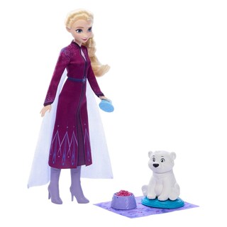 Foto 1 | Foto 1 | Muñeca Moderna Mattel Disney Frozen Elsa Con Bear Cub Y Acces - Venta Internacional.