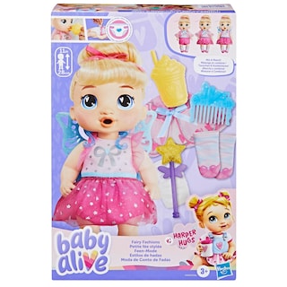 Foto 2 | Foto 2 | Muñeca Baby Alive Fairy Fashions Harper Hugs Con Ropa De 28 Cm - Venta Internacional.