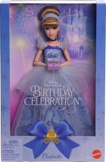 Foto 1 | Foto 1 | Muñeca De Moda Mattel Disney Princess Cenicienta Birthday - Venta Internacional.