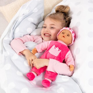 Foto 2 | Foto 2 | Muñeca Bayer De Cuerpo Suave Con Sonidos Y Ojos Dormidos 38 Cm - Venta Internacional.