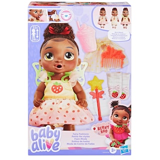 Foto 2 | Foto 2 | Muñeca Baby Alive Fairy Fashions Berry Boo Con Ropa De 28 Cm - Venta Internacional.
