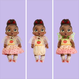 Foto 3 | Foto 3 | Muñeca Baby Alive Fairy Fashions Berry Boo Con Ropa De 28 Cm - Venta Internacional.