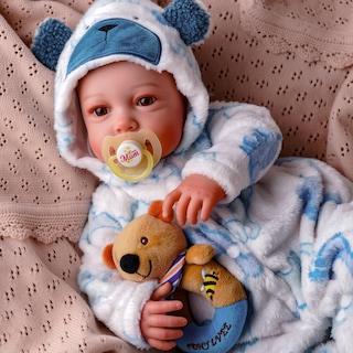 Foto 2 | Foto 2 | Muñeca Reborn Babeside Relike Boy 50 Cm Con Ropa Para Mayores De 3 - Venta Internacional.