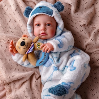 Foto 3 | Foto 3 | Muñeca Reborn Babeside Relike Boy 50 Cm Con Ropa Para Mayores De 3 - Venta Internacional.