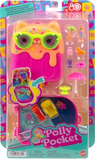 Foto 6 | Foto 6 | Muñecas Y Set De Juegos Polly Pocket Kitty Popsicle Resort Compact - Venta Internacional.