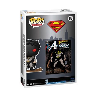 Foto 3 | Foto 3 | Figura De Vinilo Funko Pop Comic Cover Dc Action Comics #644 - Venta Internacional.
