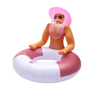 Foto 1 | Foto 1 | Flotador Inflable Para Piscina Npw Drinking Buddies Rodeo Cowboy - Venta Internacional.
