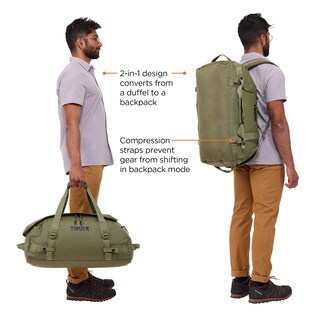 Foto 6 | Foto 6 | Bolsa De Lona Thule Chasm 40 L Impermeable Convertible En Mochila - Venta Internacional.
