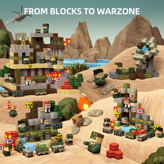 Foto 4 | Foto 4 | Bloques Magnéticos Gobidex Magwonder Army Toys 100 Unidades Para Niños A Partir De 3 Años - Venta Internacional.
