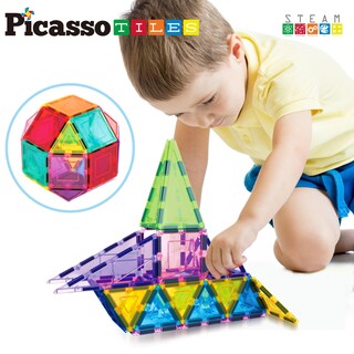 Foto 4 | Foto 4 | Juego De Bloques De Construcción Magnet Tiles Picassotiles Pb36 Kids 3+ - Venta Internacional.