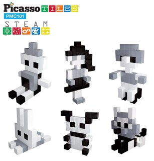 Foto 3 | Foto 3 | Rompecabezas Magnético Con Forma De Cubo Picasso 2 54 Cm 101 Unidades Más De 3 Años - Venta Internacional.