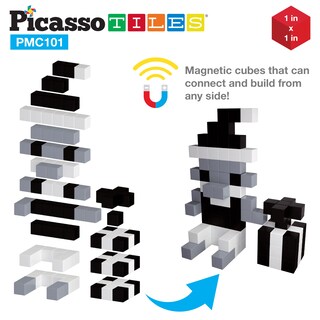 Foto 5 | Foto 5 | Rompecabezas Magnético Con Forma De Cubo Picasso 2 54 Cm 101 Unidades Más De 3 Años - Venta Internacional.