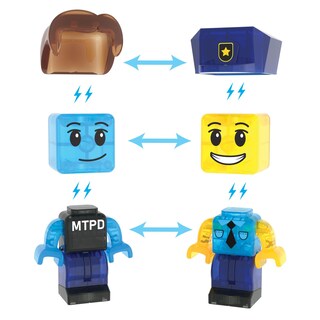 Foto 7 | Foto 7 | Set De Construcción Magna-tiles Police Station 35 Piezas - Venta Internacional.
