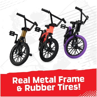 Foto 3 | Foto 3 | Mini Bicicleta Bmx Paquete De 3 Bicicleta Con Dedos Tech Deck Para Niños Mayores De 6 Años - Venta Internacional.