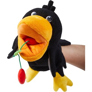Foto 2 | Foto 2 | Marioneta De Mano Haba Theo The Raven Con Cerezas Para Más De 18 Meses - Venta Internacional.