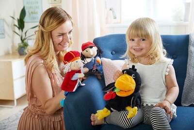 Foto 3 | Foto 3 | Marioneta De Mano Haba Theo The Raven Con Cerezas Para Más De 18 Meses - Venta Internacional.