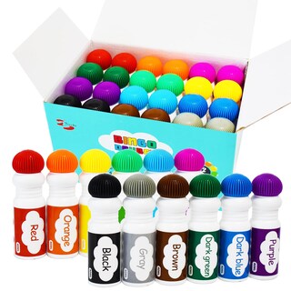 Foto 1 | Foto 1 | Juego De Marcadores De Puntos Yuanhe Bingo Daubers Para Niños Pequeños Paquete De 24 - Venta Internacional.
