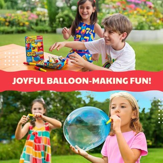 Foto 7 | Foto 7 | Globos De Plástico Con Burbujas Magic Goo De 4 M Paquete Variado De 3 - Venta Internacional.