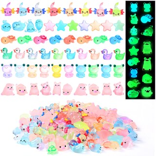 Foto 1 | Foto 1 | Figuras De Animales Outus Luminous Mini De Resina Que Brillan En La Oscuridad - Venta Internacional.