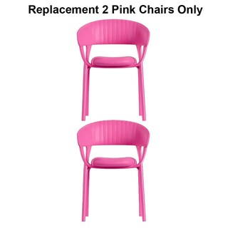 Foto 4 | Foto 4 | Piezas De Repuesto Barbie Doll Dreamhouse Hmx10 Para 2 Sillas Rosas - Venta Internacional.