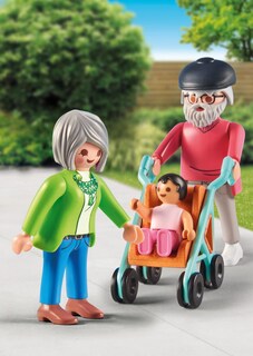 Foto 2 | Foto 2 | Abuelos De Juguete Playmobil Con Bebé - Venta Internacional.