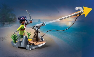 Foto 6 | Foto 6 | Los Piratas De Toy Playmobil Luchan Contra El Cangrejo Gigante - Venta Internacional.
