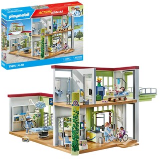 Foto 1 | Foto 1 | Toy Playmobil Modern Hospital Con 4 Figuras Y Accesorios - Venta Internacional.