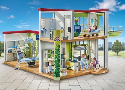 Foto 3 | Foto 3 | Toy Playmobil Modern Hospital Con 4 Figuras Y Accesorios - Venta Internacional.