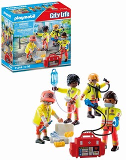 Foto 1 | Foto 1 | Playmobil Medical Team Rescue Con Desfibrilador Y Bolsa Médica - Venta Internacional.