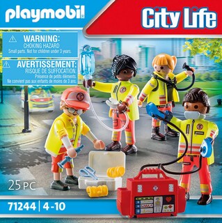 Foto 4 | Foto 4 | Playmobil Medical Team Rescue Con Desfibrilador Y Bolsa Médica - Venta Internacional.