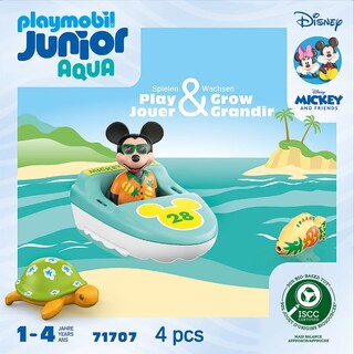 Foto 2 | Foto 2 | Recorrido En Barco Por Toy Playmobil Junior Y Disney Mickey Mouse - Venta Internacional.