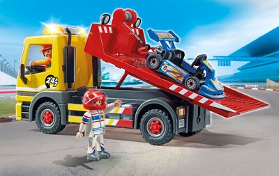 Foto 3 | Foto 3 | Toy Playset Playmobil Servicio De Remolque Para Grúas Con 54 Piezas - Venta Internacional.