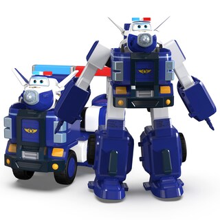 Foto 1 | Foto 1 | Paul's Police Cruiser Toy Super Wings 7 Con 2 Transform-a-bot - Venta Internacional.