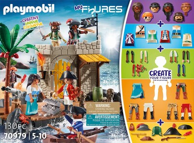 Foto 3 | Foto 3 | Toy Playmobil My Figures La Isla De Los Piratas - Venta Internacional.