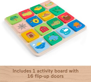 Foto 5 | Foto 5 | Tabla Elevadora Y Reveladora De Madera Fisher-price De Juguete Preescolar Para Más De 3 Años - Venta Internacional.