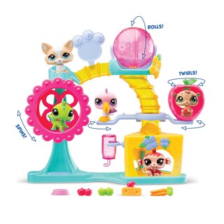 Foto 2 | Foto 2 | Set De Juego Littlest Pet Shop Fun Factory Gen 7 Con Mascotas #69 Y #68 - Venta Internacional.